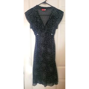 🖤 Cute black polka dot dress